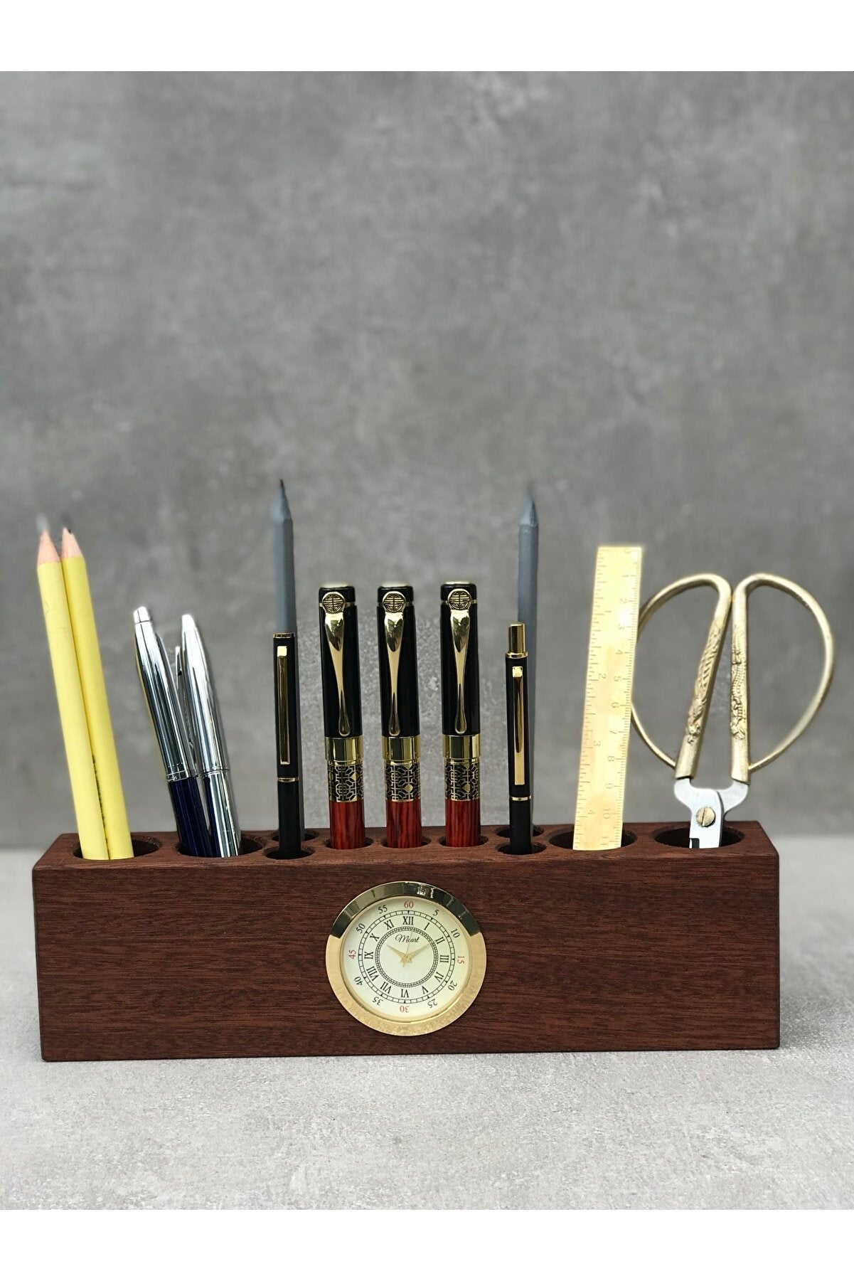 Pen Stand, Pen Holder Wood, Wooden Pencil Holder, Wood Desk Organizer,  Brush Holder -  Canada